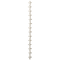 12 Pack: Silver Plated Wavy Metal Cross Beads, 13mm by Bead Landing™